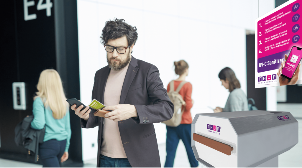 THP Clean Mobile desinfectieservice voor mobiele devices en apparaten