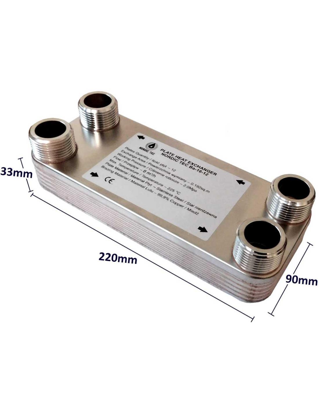 Hoe stem je een platenwarmtewisselaar af op het vermogen van een ketel of warmtepomp?